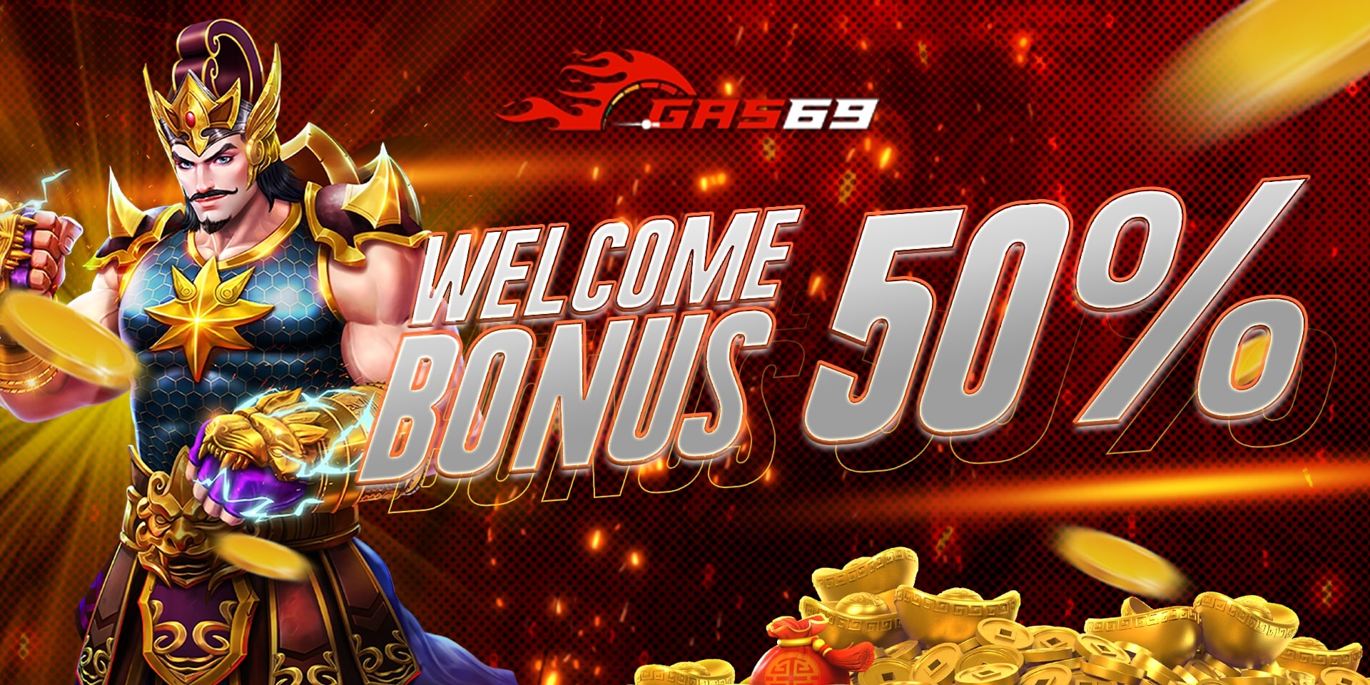 Bonus Welcome Slot 50%