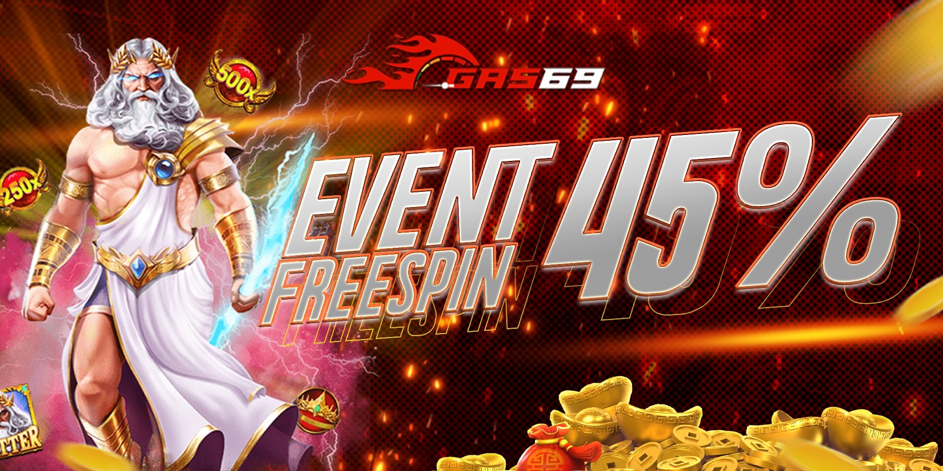 Event Freespin 45%